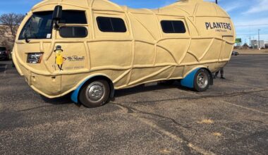 Planters Nutmobile makes stop in Lubbock, heads to Texas Tech on Wednesday