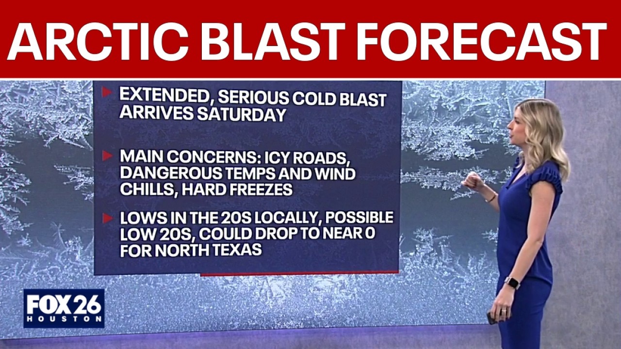 Houston faces weekend winter storm, ice threat: Weather forecast