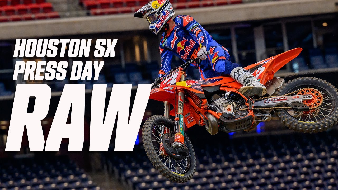 PRESS DAY RAW VIDEO // 2026 HOUSTON SUPERCROSS