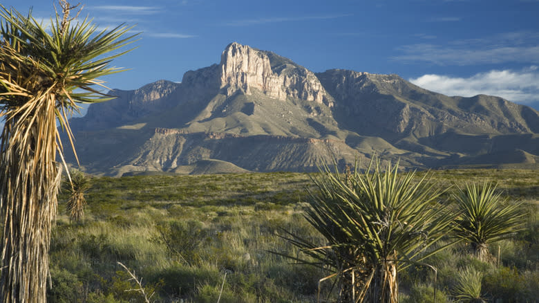 Guadalupe Peak in Guadalupe Mountains National Park, Texas
