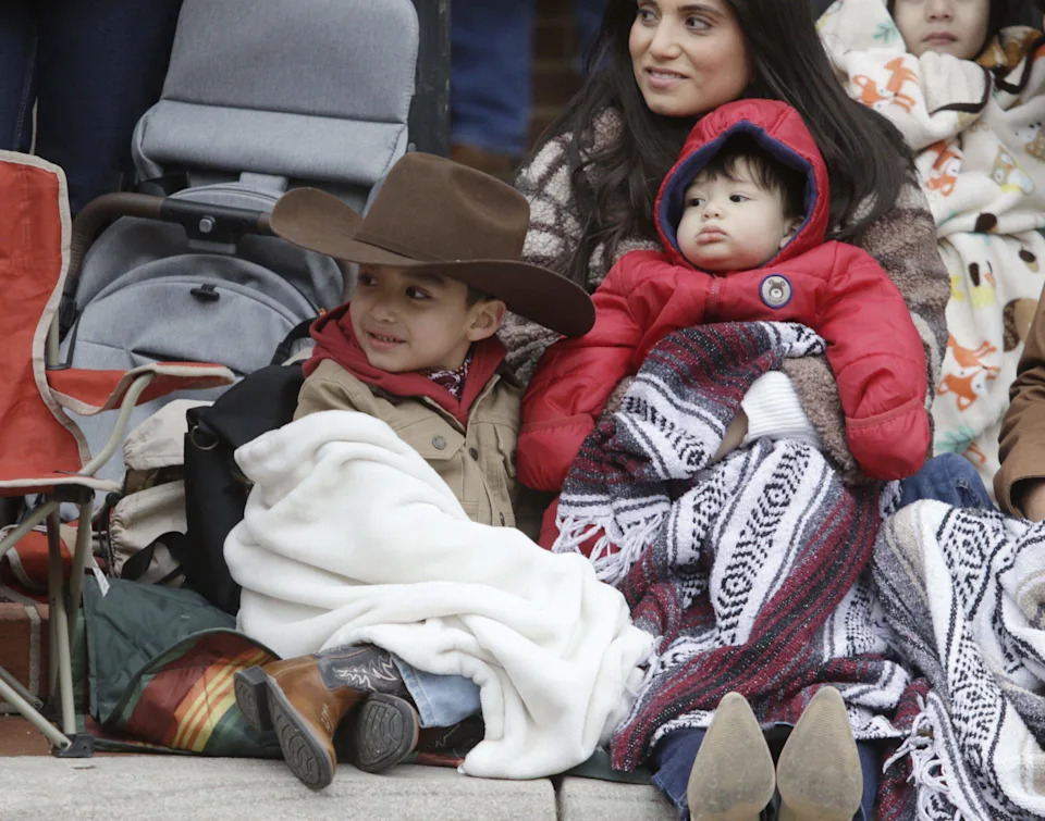 The All-Western Parade takes over the streets in downtown Fort Worth on Saturday.