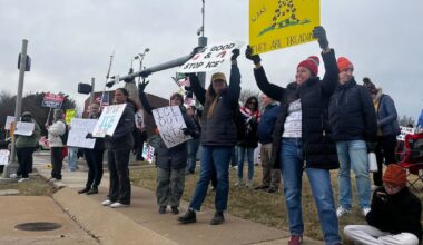 Hundreds of protesters in Plano condemn recent ICE shootings, amid unrest in Minneapolis