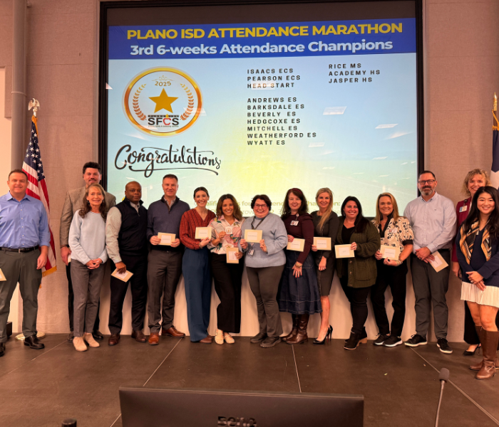 Third Six Weeks School Attendance Awards