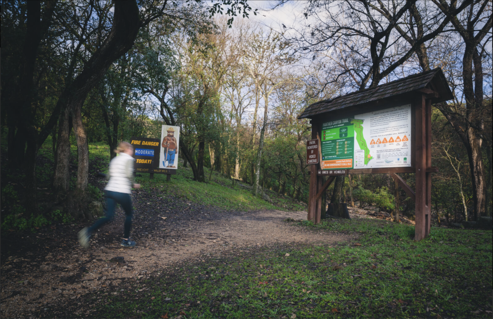 Head to the Panther Canyon trail in New Braunfels for a guided nature hike on Jan. 2. (Courtesy Comal Trails Alliance)