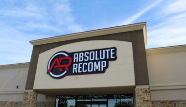 The exterior of Absolute Recomp in Frisco