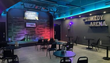 The Comedy Arena interior