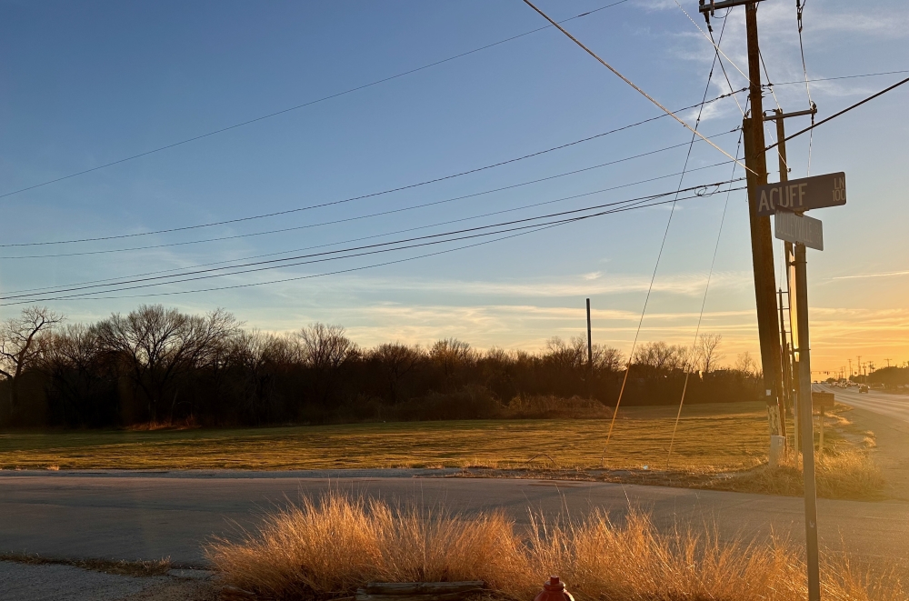 Acuff Lane and Colleyville Boulevard open land