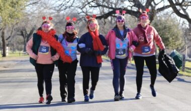 Runners of any age and skill level can gather at San Gabriel Park on Valentine’s Day for the 31st annual Cupid’s Chase 5K and Kids Fun Run. (Courtesy City of Georgetown)