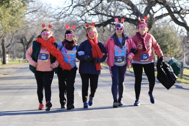 Runners of any age and skill level can gather at San Gabriel Park on Valentine’s Day for the 31st annual Cupid’s Chase 5K and Kids Fun Run. (Courtesy City of Georgetown)