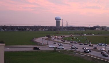 The new townhomes will be located near the intersection of Spring Creek Parkway and Windhaven Parkway. (Michael Crouchley/Community Impact)