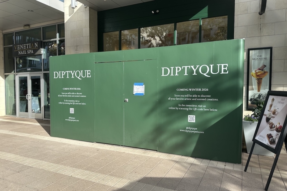 Diptyque in Legacy West is set to open in winter 2026. (Michael Crouchley/Community Impact)