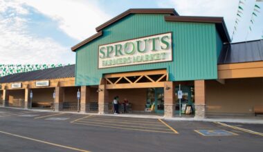 Exterior of Sprouts Farmers Market store