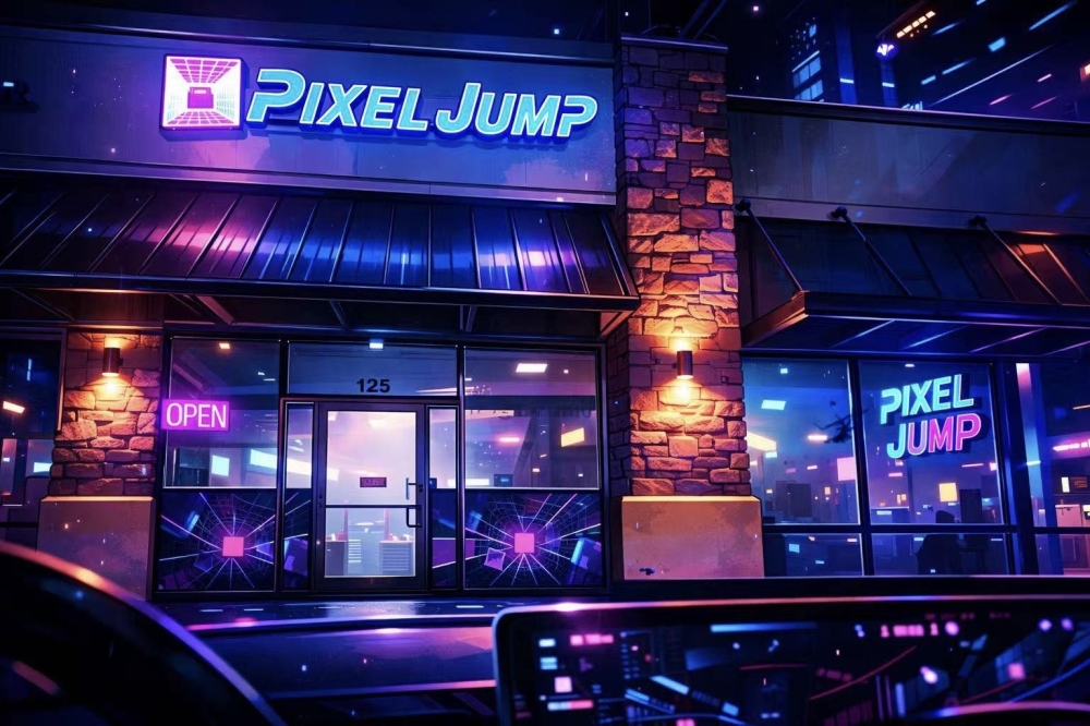 Pixel Jump storefront