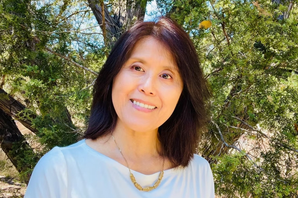 Sari Fujimaru, Texas Hill Country-based life coach, works with clients to develop strategies for easing stress and staying grounded through change. (Courtesy Sari Fujimaru)
