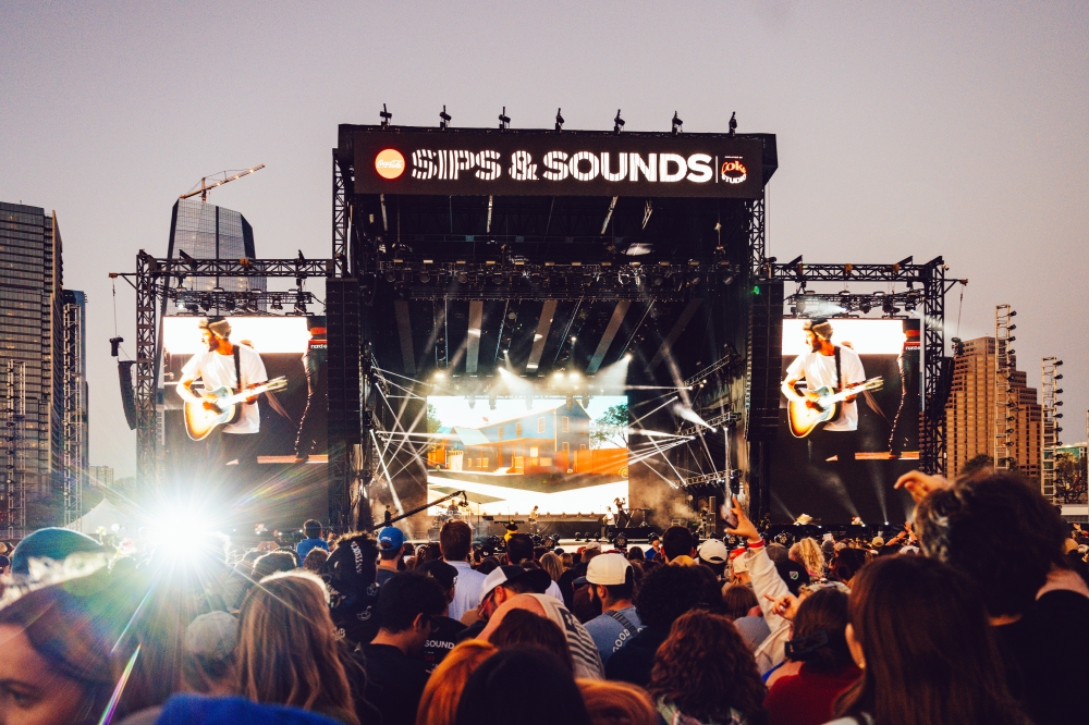 The festival will bring 16 artists to Austin's Auditorium Shores from March 13-14. (Courtesy Coca-Cola Sips & Sounds Festival/Photo by Charles Reagan)