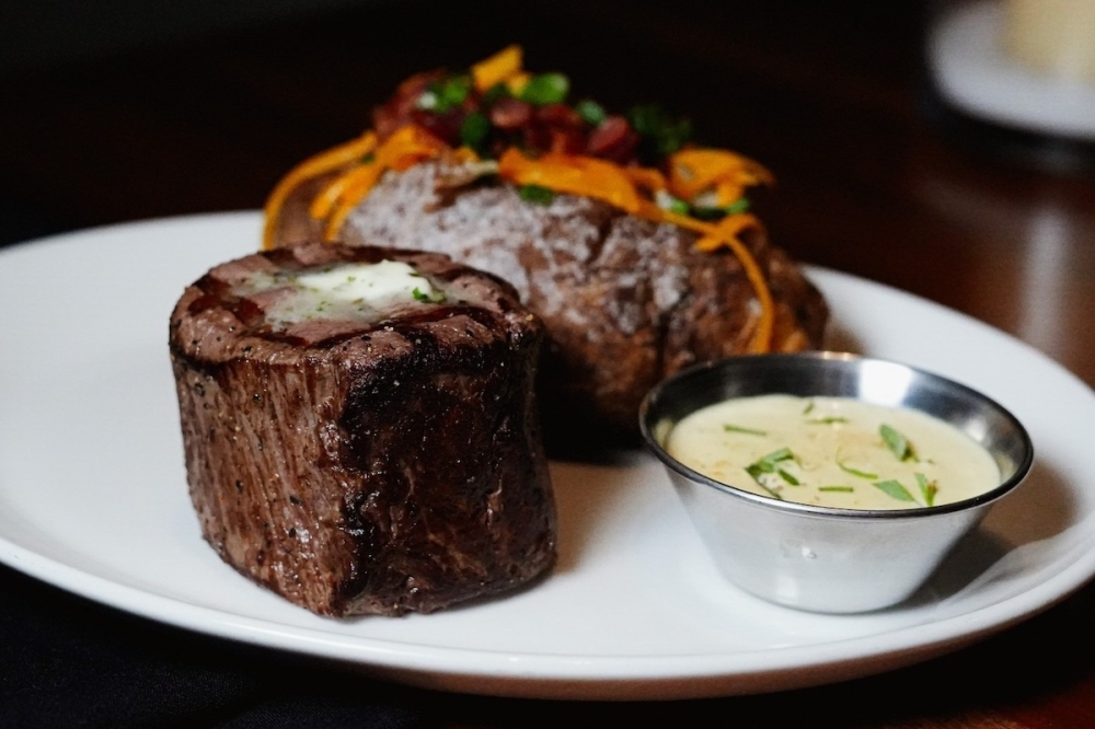 J. Alexander's serves a variety of American cuisine, including wood-fired steaks, seafood, burgers and house-made desserts. (Courtesy J. Alexander’s Kitchen and Bar)