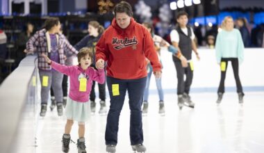 The Ice Rink at The Woodlands Town Center will be open through Jan. 19. (Courtesy The Woodlands Township)
