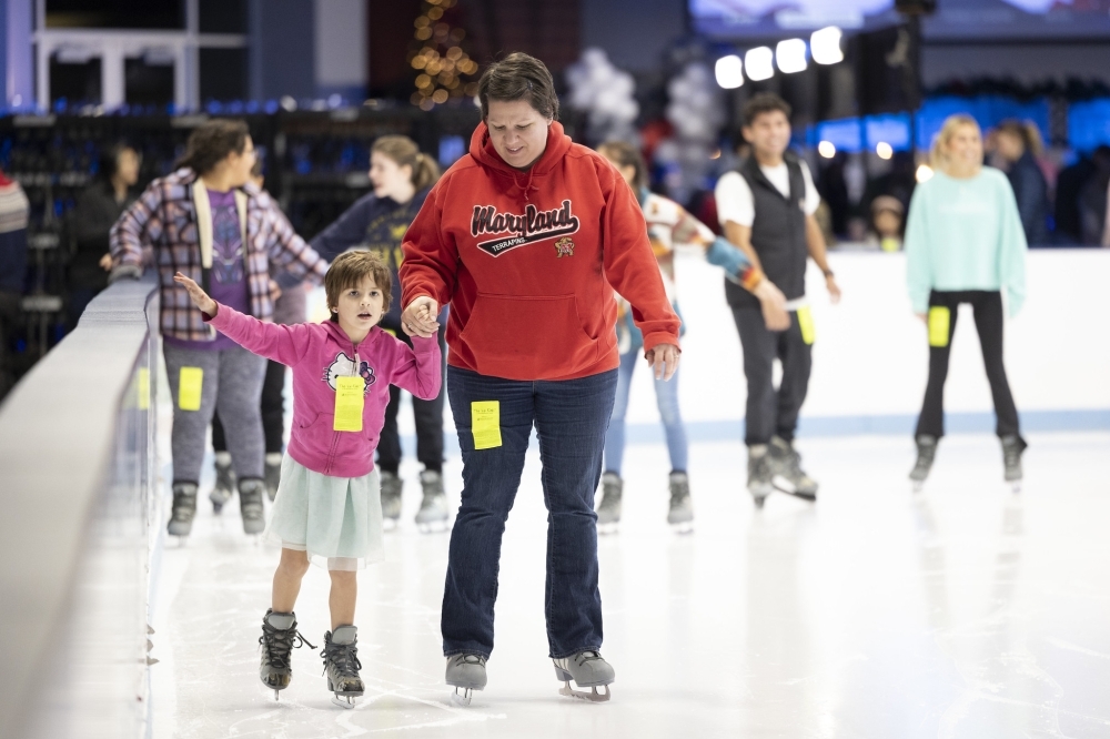 The Ice Rink at The Woodlands Town Center will be open through Jan. 19. (Courtesy The Woodlands Township)