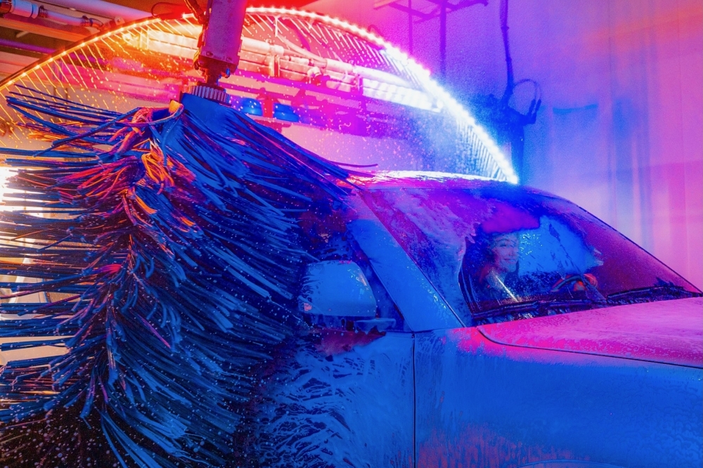 Mister Car Wash offers drive-thru car washes as well as interior car cleaning services. (Courtesy Mister Car Wash)