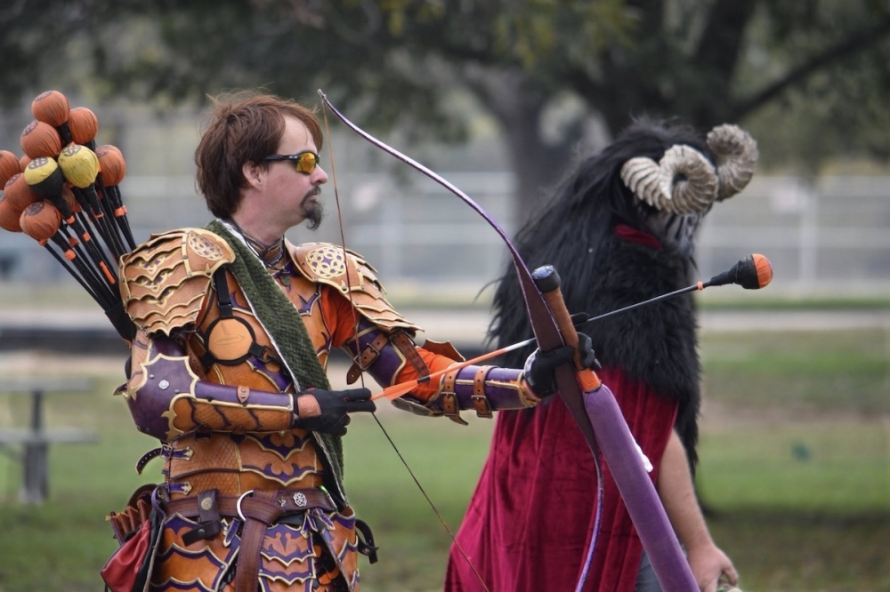 Head to Pickrell Park on March 14 for a day of medieval combat and roleplaying. (Courtesy Amtgard CK: Monster's Vale)