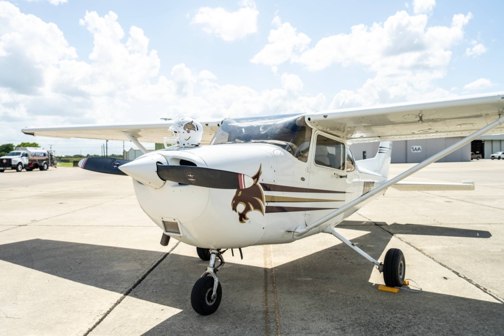Texas State University will expand its aviation science program to its Round Rock campus beginning this spring. (Courtesy Texas State University)