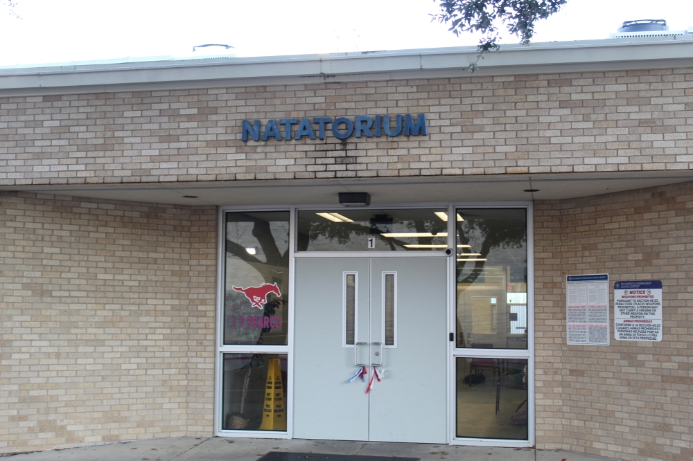 The natatoriums at J.J. Pearce High School and Berkner High School and STEM Academy are set to be renovated this year. (Isabella Zeff/Community Impact)