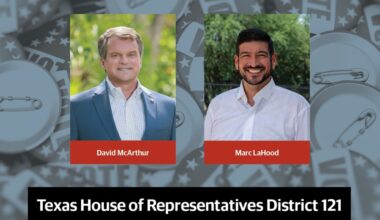 Marc LaHood and David McArthur are running for Texas House District 121 in the March 3 Republican Primary. (All photos submitted by respective candidates/Community Impact)
