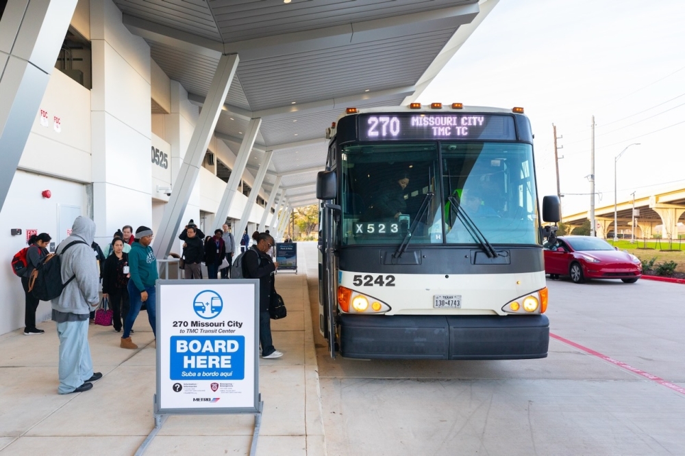 METRO officials said riders can expect to see additional uniformed officers on trains, buses, platforms and transit centers. (Courtesy Metropolitan Transit Authority of Harris County)