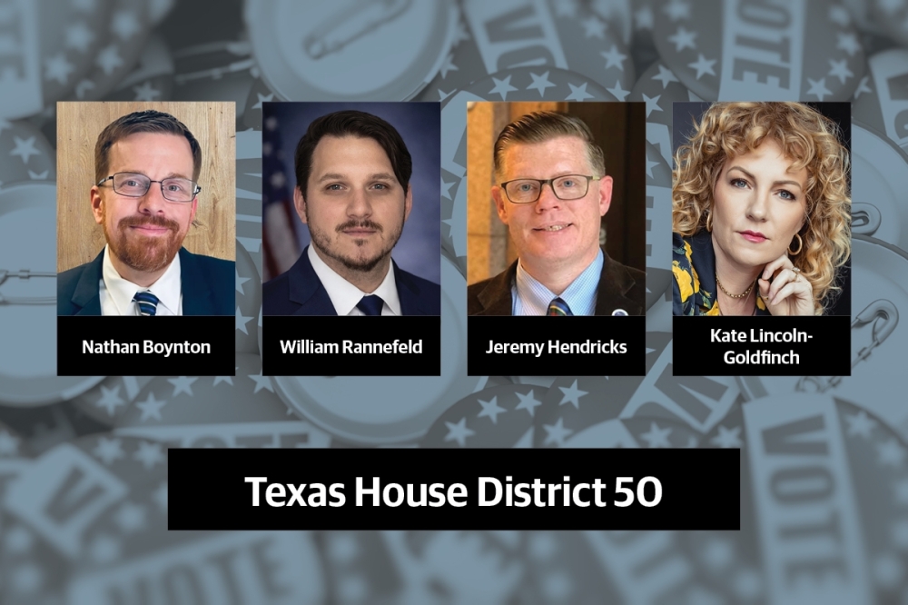 Multiple candidates are vying for the Texas House District 50 seat as the incumbent runs for U.S. Senate. Here’s what voters should know.
