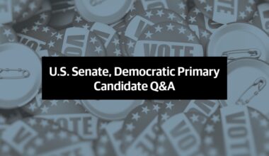 A cover photo for the Democratic primary race for U.S. Senate in Texas.