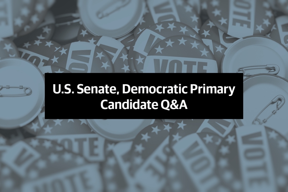 A cover photo for the Democratic primary race for U.S. Senate in Texas.
