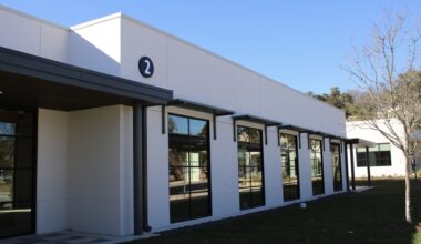 The Vista North Office Park is located along Wurzbach Parkway. (Andrew Creelman/Community Impact)