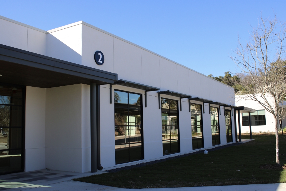 The Vista North Office Park is located along Wurzbach Parkway. (Andrew Creelman/Community Impact)