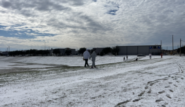 The last time Houston saw widespread snow and ice was in January 2025. (Emily Lincke/Community Impact)