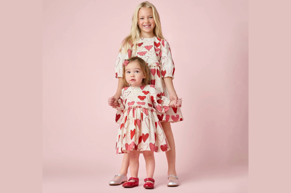 Colorful kids’ outfits for toddlers and older children at Southern Stork Baby Boutique, featuring stylish tops, bottoms, outerwear, and playwear in Plano, Texas