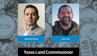 Democratic primary candidates for Texas land commissioner.