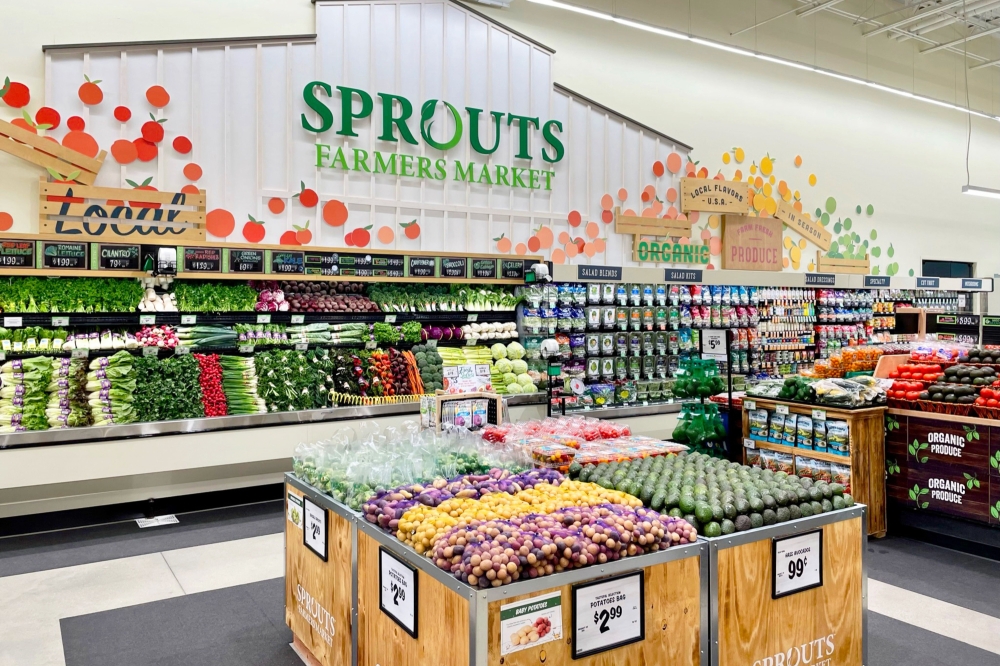 Sprouts Farmers Market sells a variety of organic produce. (Courtesy Sprouts Farmers Market)