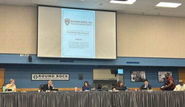 The district received information about the First Offenders Program in a Jan. 22 meeting. (Brooke Sjoberg/Community Impact)