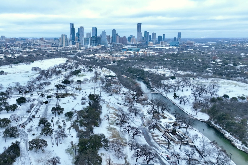 Austin in winter