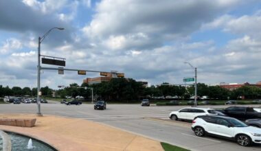Drivers can expect daytime lane closures from 9:00 a.m. to 3:00 p.m. Monday through Friday along North Carroll Avenue between Lake Wood Drive and SH 114. (Cody Thorn/Community Impact)