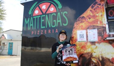 Mattenga's Pizzeria opened a new pizza food truck in New Braunfels on Jan. 21. (Andrew Creelman/Community Impact)