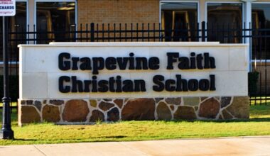Grapevine Faith sign