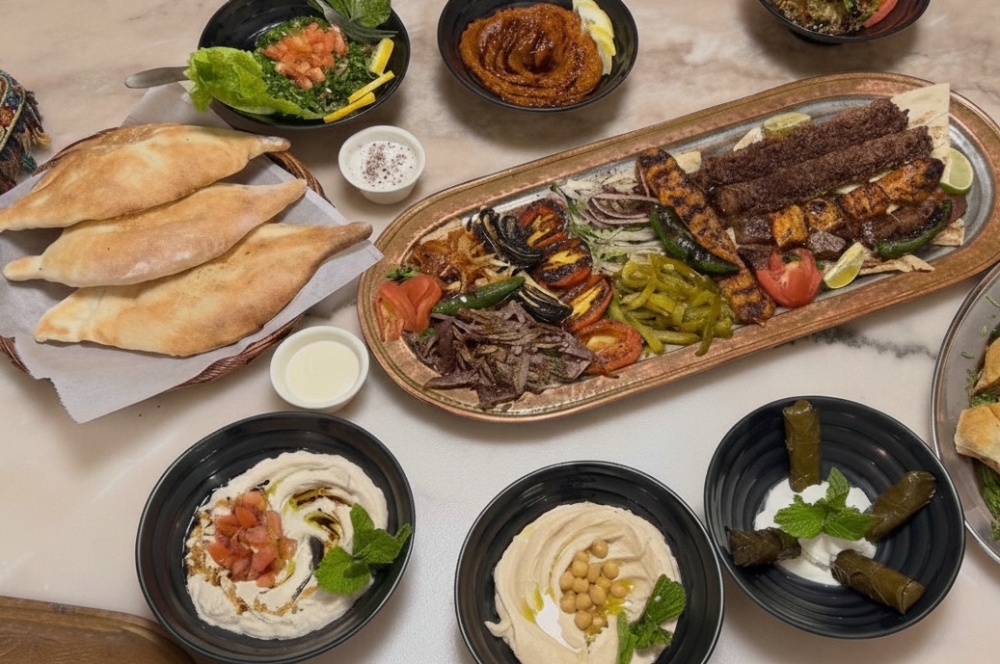 Salam Grill offers several family platters for sharing. (Courtesy Salam Grill)