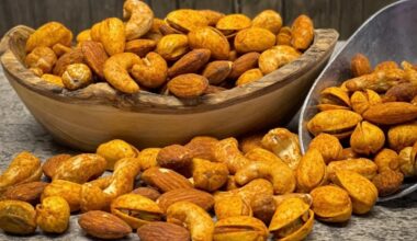 a large bowl of roasted nuts