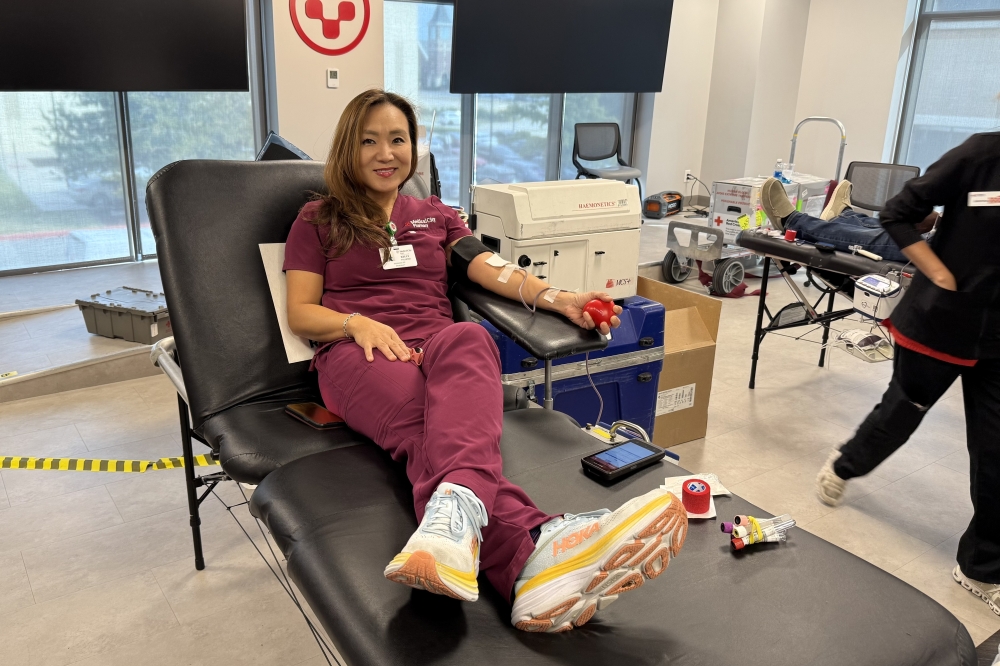 Blood donors are encouraged to come out to one of the Medical City locations in February or March. (Courtesy Medical City)