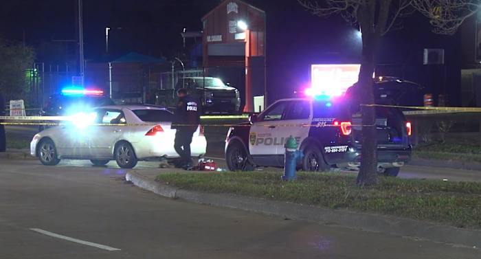 Man with felony warrant resists arrest leading to officer shooting in Northeast Houston