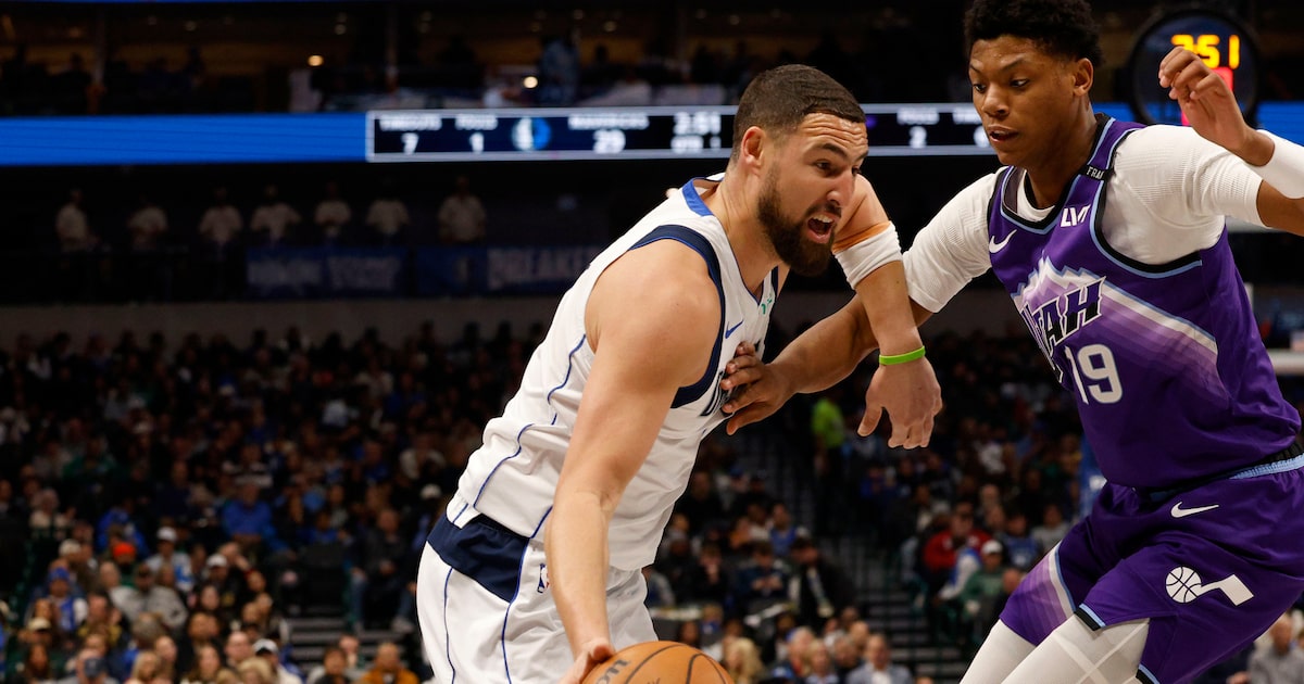 Mavericks stay hot from deep in win over Jazz as Klay Thompson notches another milestone