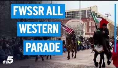 Fort Worth Stock Show & Rodeo All Western Parade continues despite cold weather – NBC 5 Dallas-Fort Worth