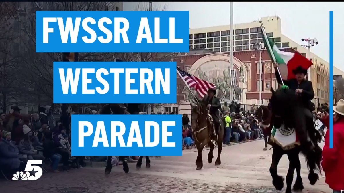 Fort Worth Stock Show & Rodeo All Western Parade continues despite cold weather – NBC 5 Dallas-Fort Worth