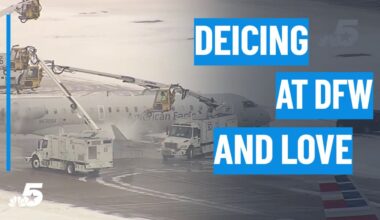 Deicing crews clear runways, treat plans at DFW, Dallas Love – NBC 5 Dallas-Fort Worth